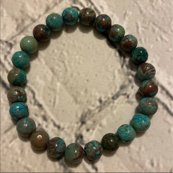 Jewelry - 8mm Brazil Kyanite Chakra Stretch Bracelet